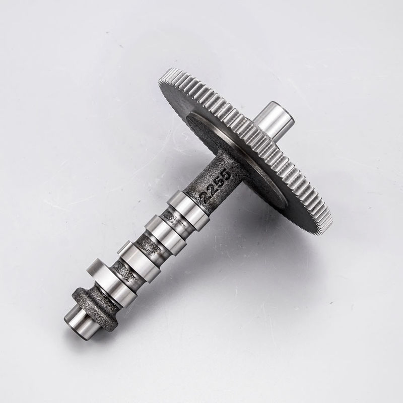 Camshaft sắt ductile đúc với Gear Case Hardening cho động cơ xăng