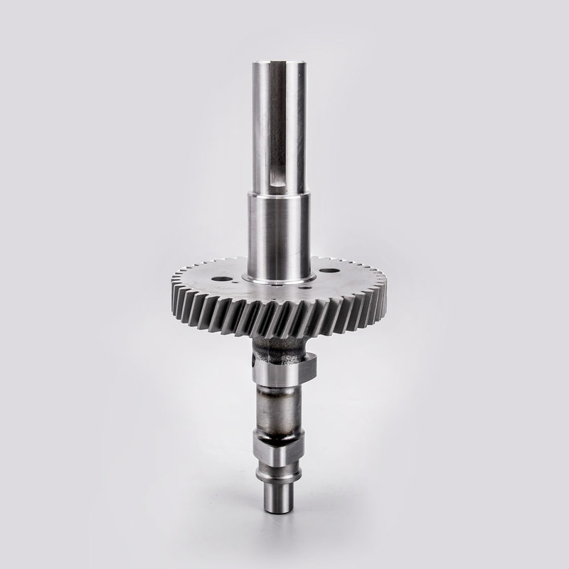 Trục cam thép rèn OEM với bánh răng đã thấm cacbon lắp ráp cho động cơ xăng