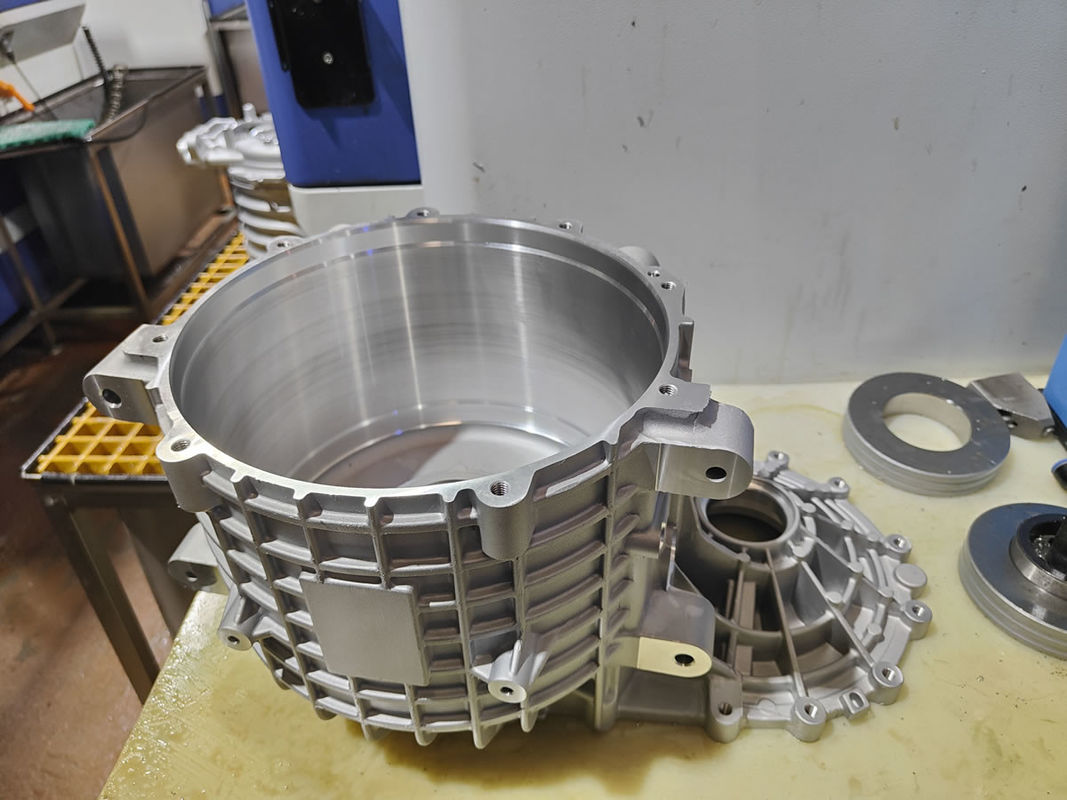 Ứng dụng tùy chỉnh hợp kim nhôm đúc đúc EV Drive Motor Housing cho xe điện
