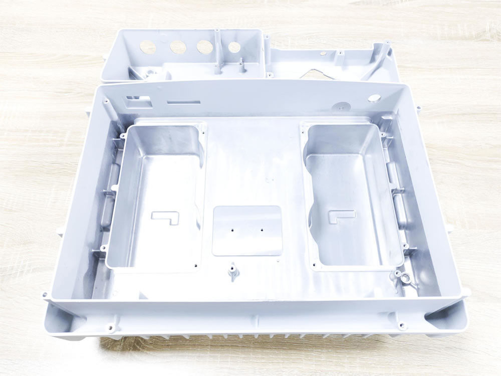 Các bộ phận đúc hợp kim nhôm tùy chỉnh áp suất cao Mặt trời Inverter Nhà chứa bột phủ